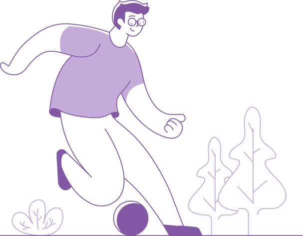 persona con computadora dibujo